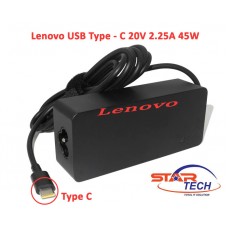 Laptop Power Charger Adapter 45W Type-C for Lenovo